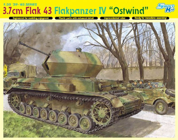 Dragon 1/35 3.7cm FlaK 43 Flakpanzer IV "Ostwind" | 6550