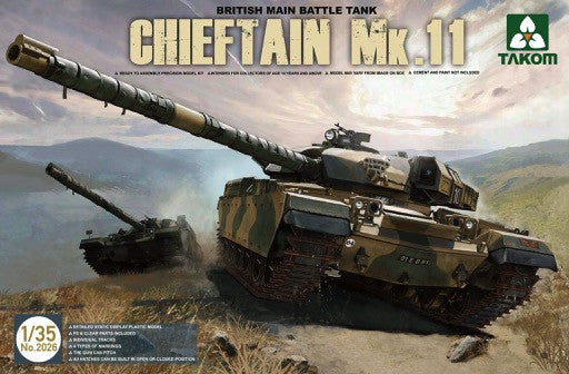 Takom 1/35 Chieftain Mk.11 (2 in 1) | 2026