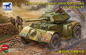 Bronco 1/35 Staghound Mk.III Armoured Car | CB35021