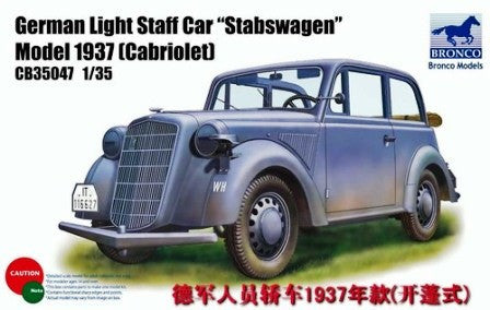 Bronco 1/35 German Light Staff Car Stabswagen | CB35047