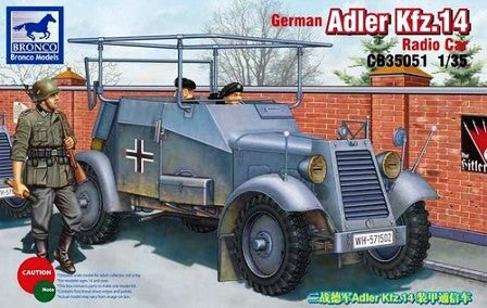 Bronco 1/35 German Adler Kfz. 14 Radio Car | CB35051