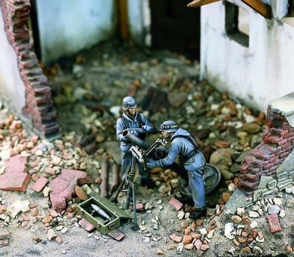 Verlinden 1/35 German Heavy Mortar Team | VER1003