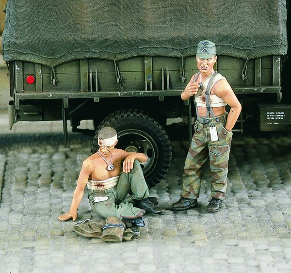 Verlinden 1/35 Wounded German Tankers | VER2006