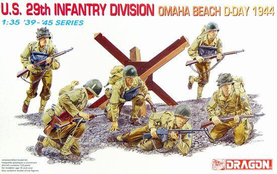 Dragon 1/35 U.S. 29th Infantry Division (Omaha Beach, D-Day 1944) | 6211