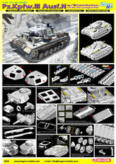 Dragon 1/35 Pz.Kpfw.III Ausf.N w/Winterketten s.Pz.Abt.502 Leningrad 1943 | 6606