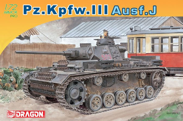 Dragon 1/72 Pz.Kpfw.III Ausf. J | 7372