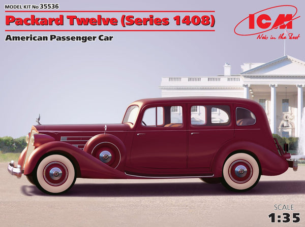 ICM 1/35 Packard Twelve (Series 1408) American Passenger Car | 35536