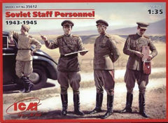 ICM 1/35 Soviet Staff Personnel 1943-1945 |  35612