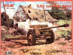 ICM 1/35 7,62cm Pak 36(r) WWII German Anti Tank Gun |  35701