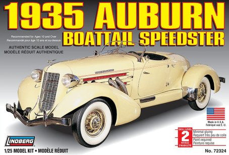 Lindberg 1/25 1935 Auburn Boattail Speedster | LIN72324