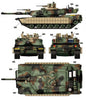 Rye Field Model 1/35 1/35 M1A2 SEP Abrams TUSK I/TUSK II/M1A1 TUSK (3 in 1) | 5004